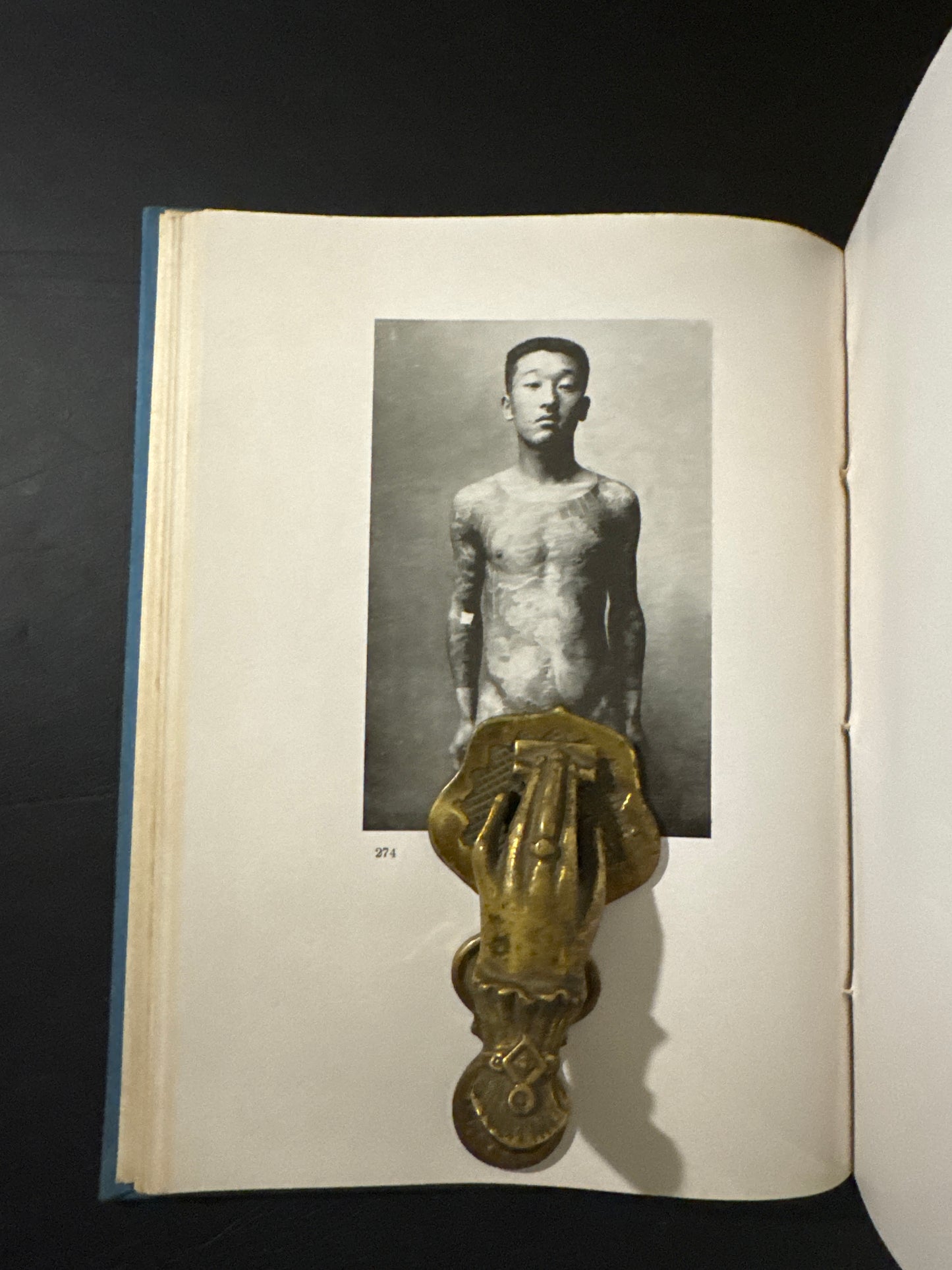 Crime science research materials. Punishment, perverted sexual desires, tattoo research