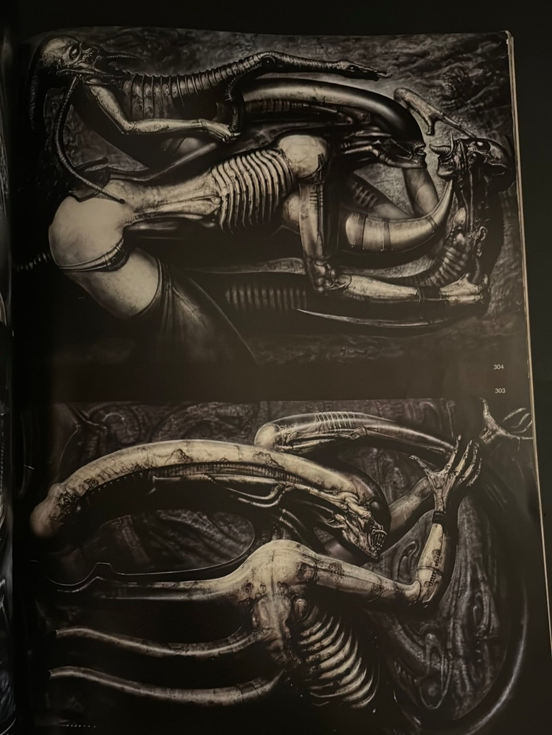 H.R.GIGER'S NECRONOMICON 1 & 2 complete set