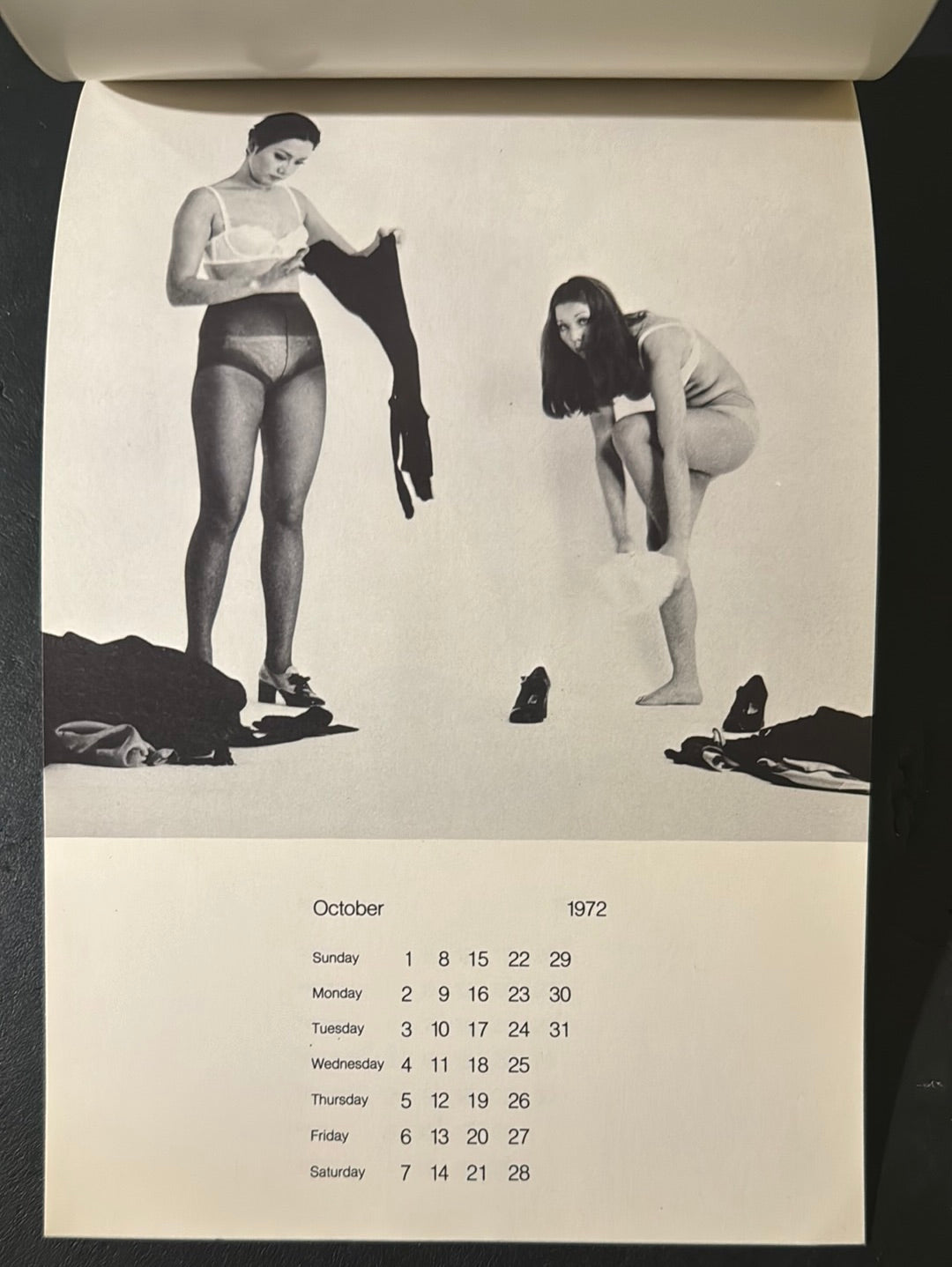 Kuri Experimental Manga Studio 1972 Calendar
