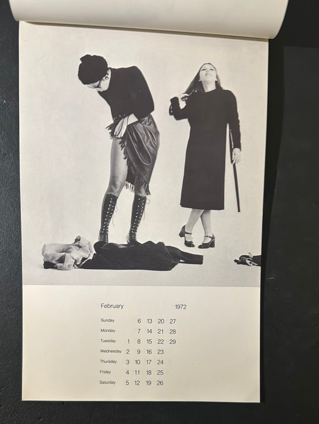 Kuri Experimental Manga Studio 1972 Calendar