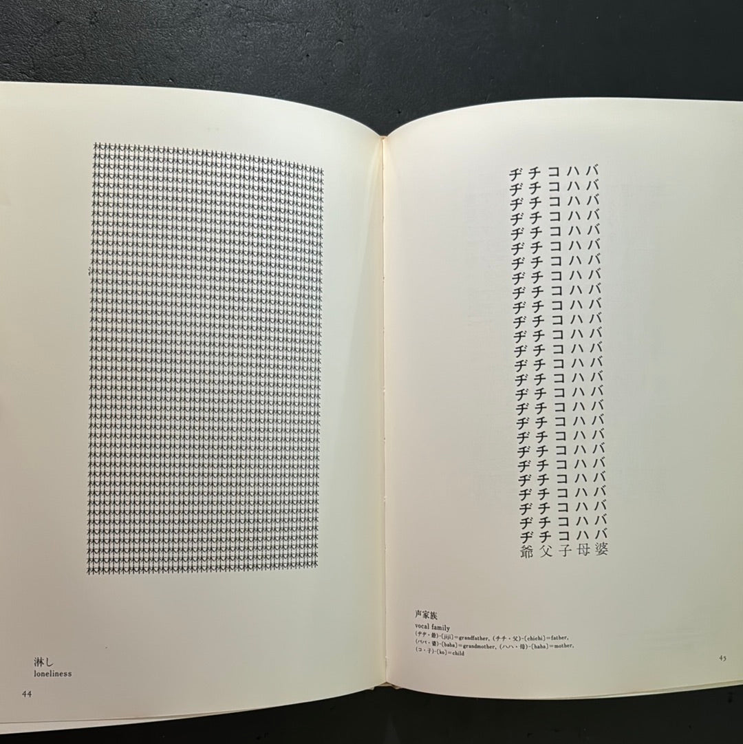 SEIICHI NIIKUNI : CONCRETE POETRY