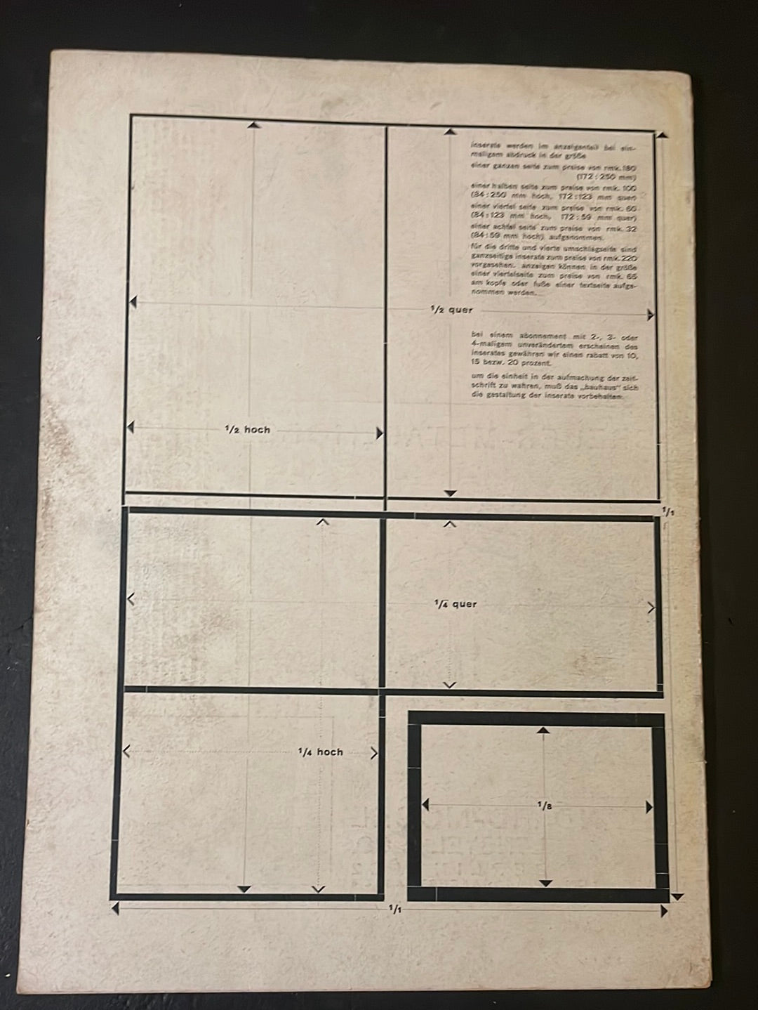 bauhaus zeittchrift fur und gestaltung schriftleitung