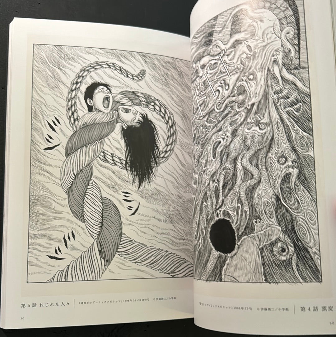 JUNJI ITO Exhibition Catalog Temptation Illustrations