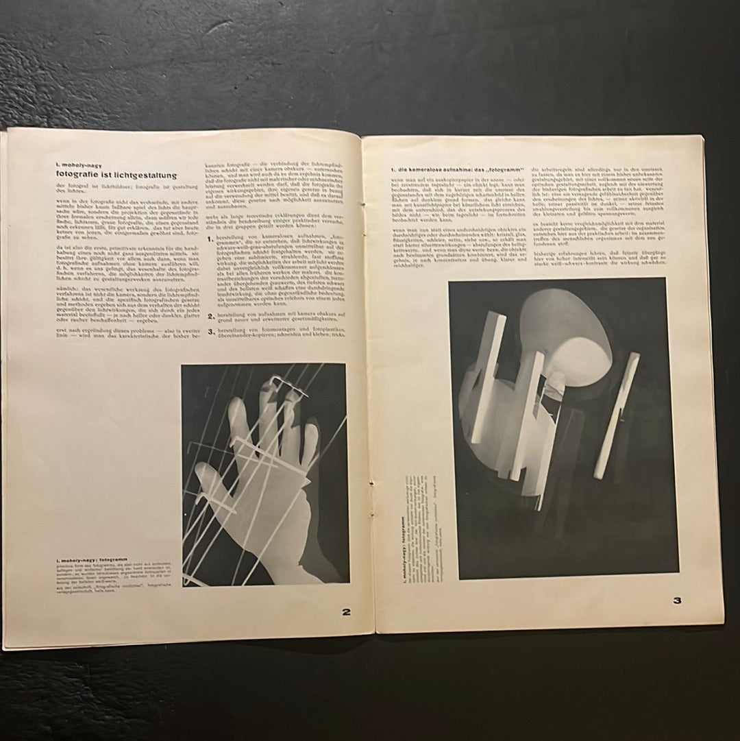 bauhaus zeittchrift fur und gestaltung schriftleitung