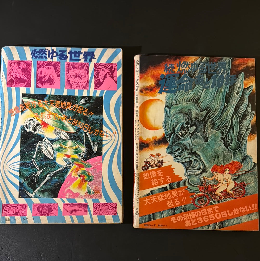 Burning World vol.1 & 2 complete set