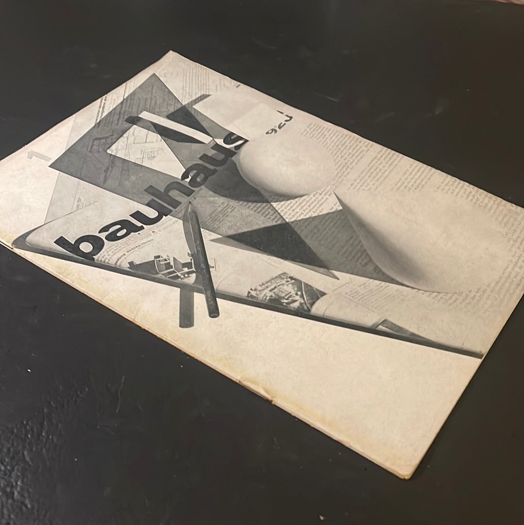 bauhaus zeittchrift fur und gestaltung schriftleitung