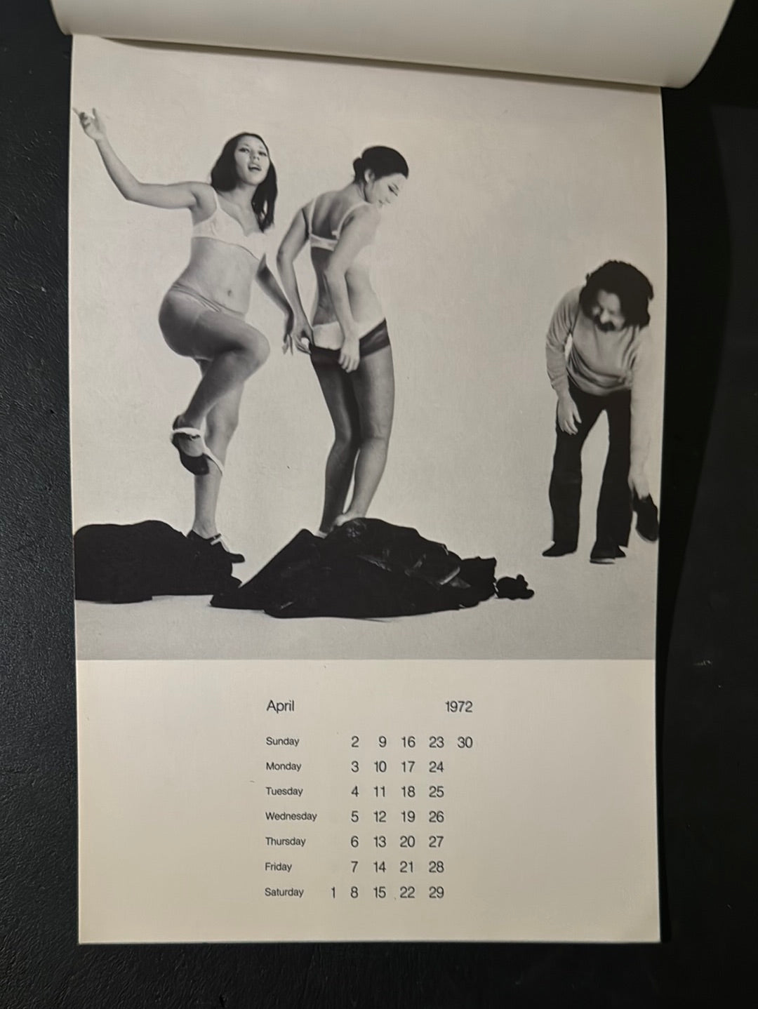 Kuri Experimental Manga Studio 1972 Calendar