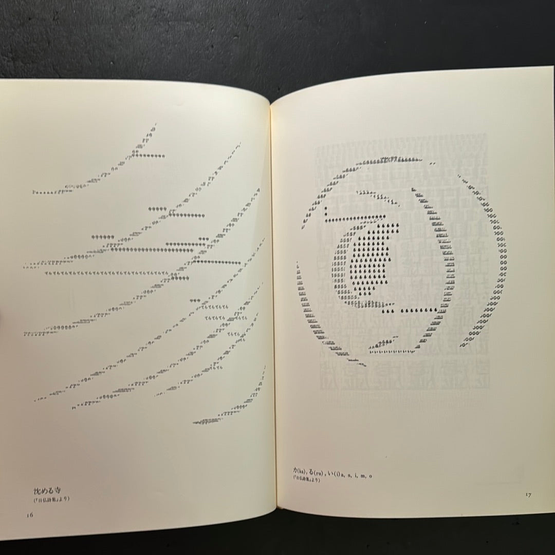SEIICHI NIIKUNI : CONCRETE POETRY