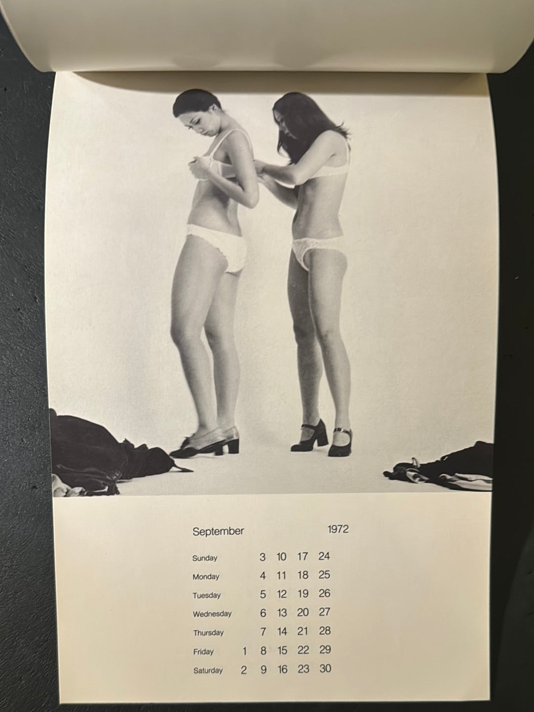 Kuri Experimental Manga Studio 1972 Calendar