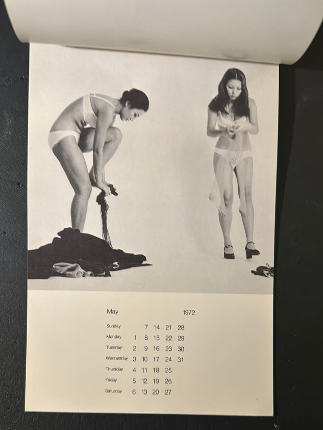 Kuri Experimental Manga Studio 1972 Calendar