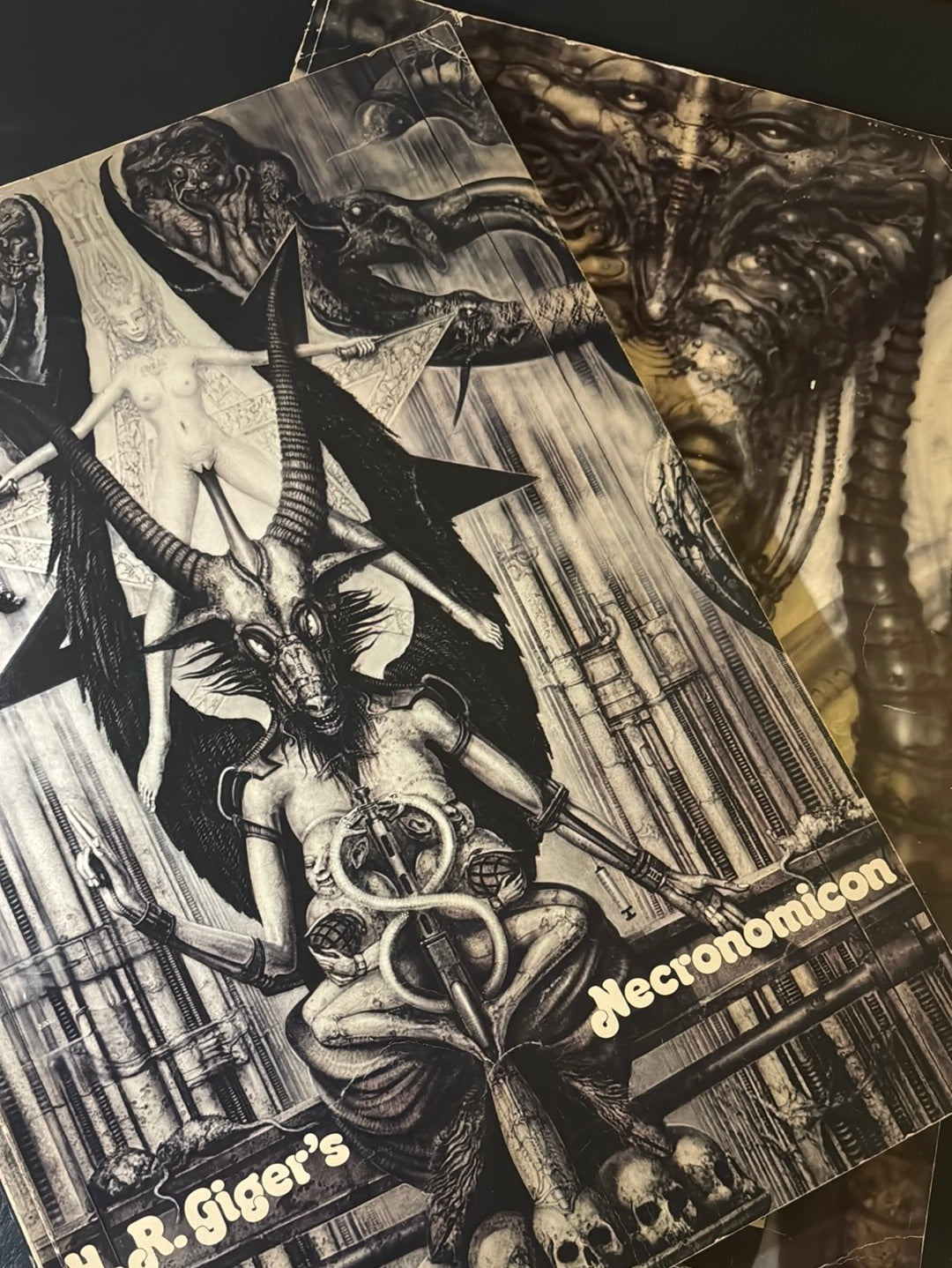 H.R.GIGER'S NECRONOMICON 1 & 2 complete set