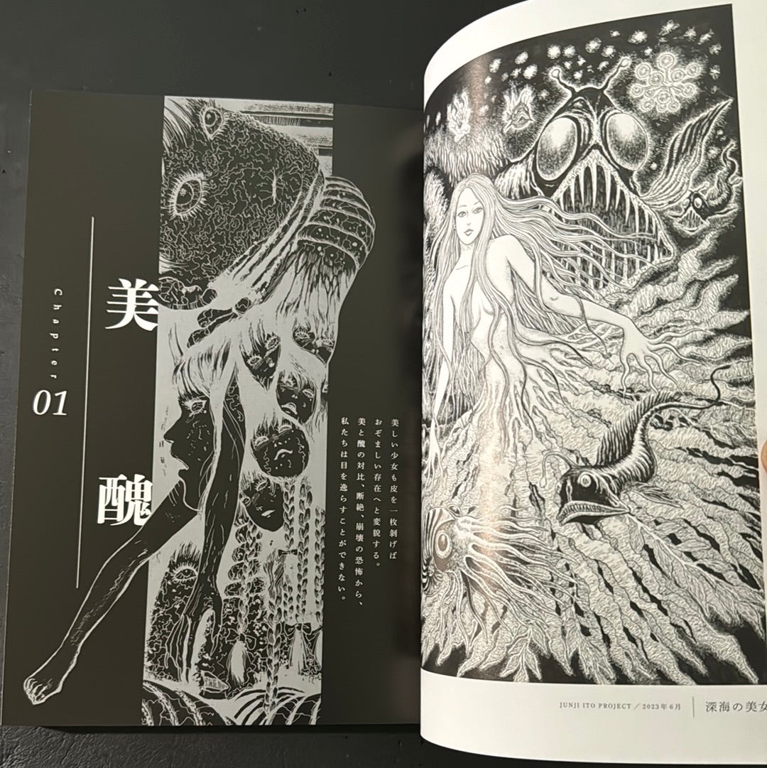 JUNJI ITO Exhibition Catalog Temptation Illustrations(Venue limited edition)