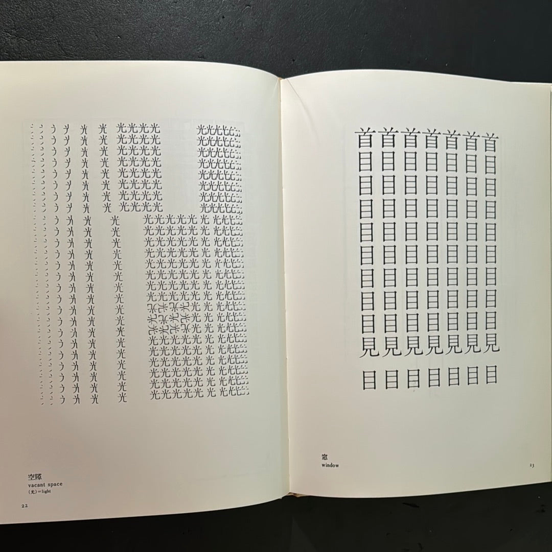 SEIICHI NIIKUNI : CONCRETE POETRY