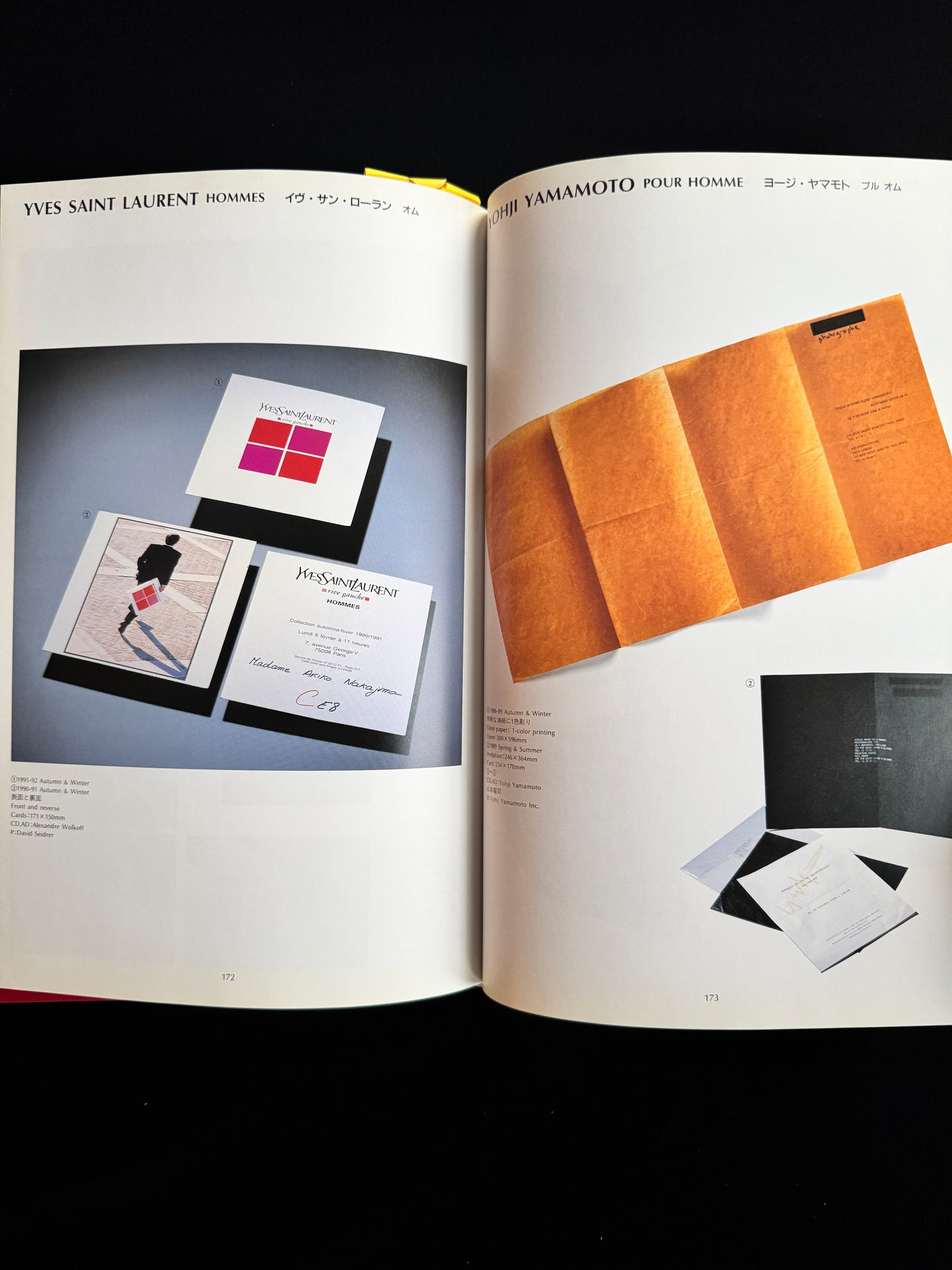 THE PARIS COLLECTIONS : INVITATION CARDS