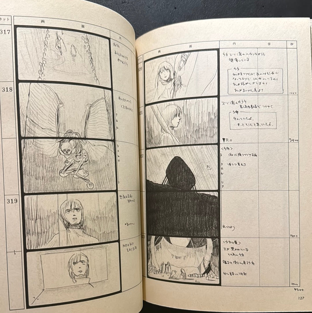 Angel's Egg Storyboard