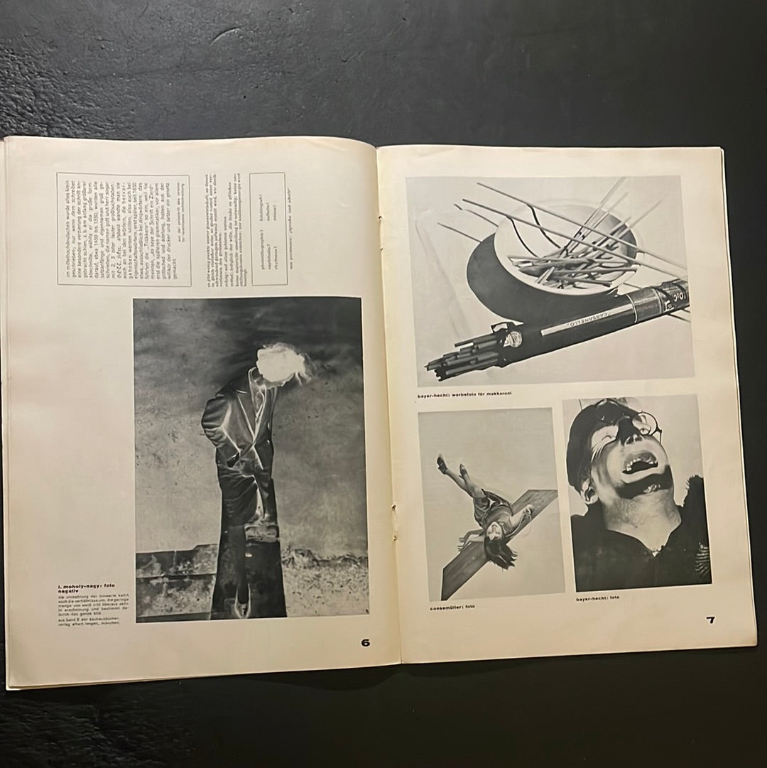 bauhaus zeittchrift fur und gestaltung schriftleitung
