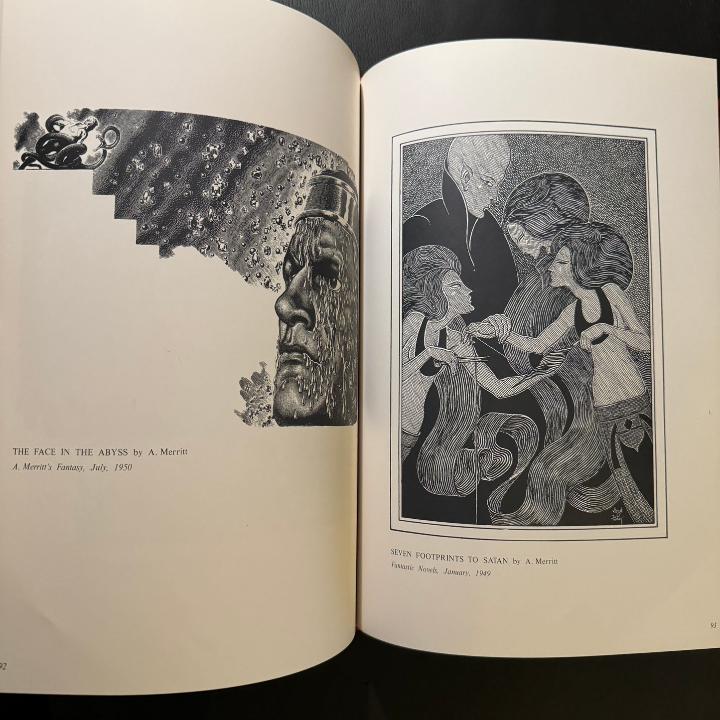 Virgil Finlay Fantasy Illustrations