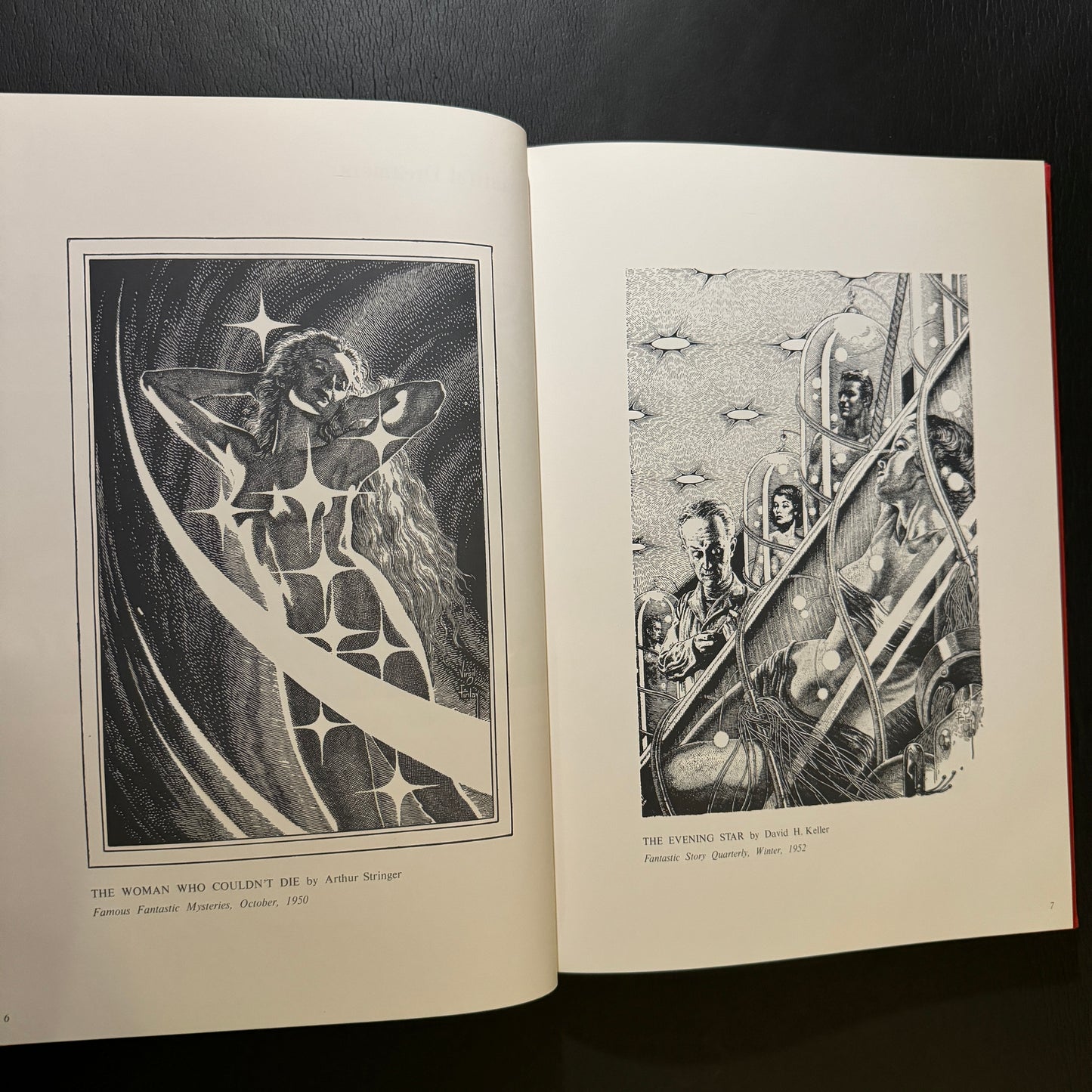 Virgil Finlay Fantasy Illustrations