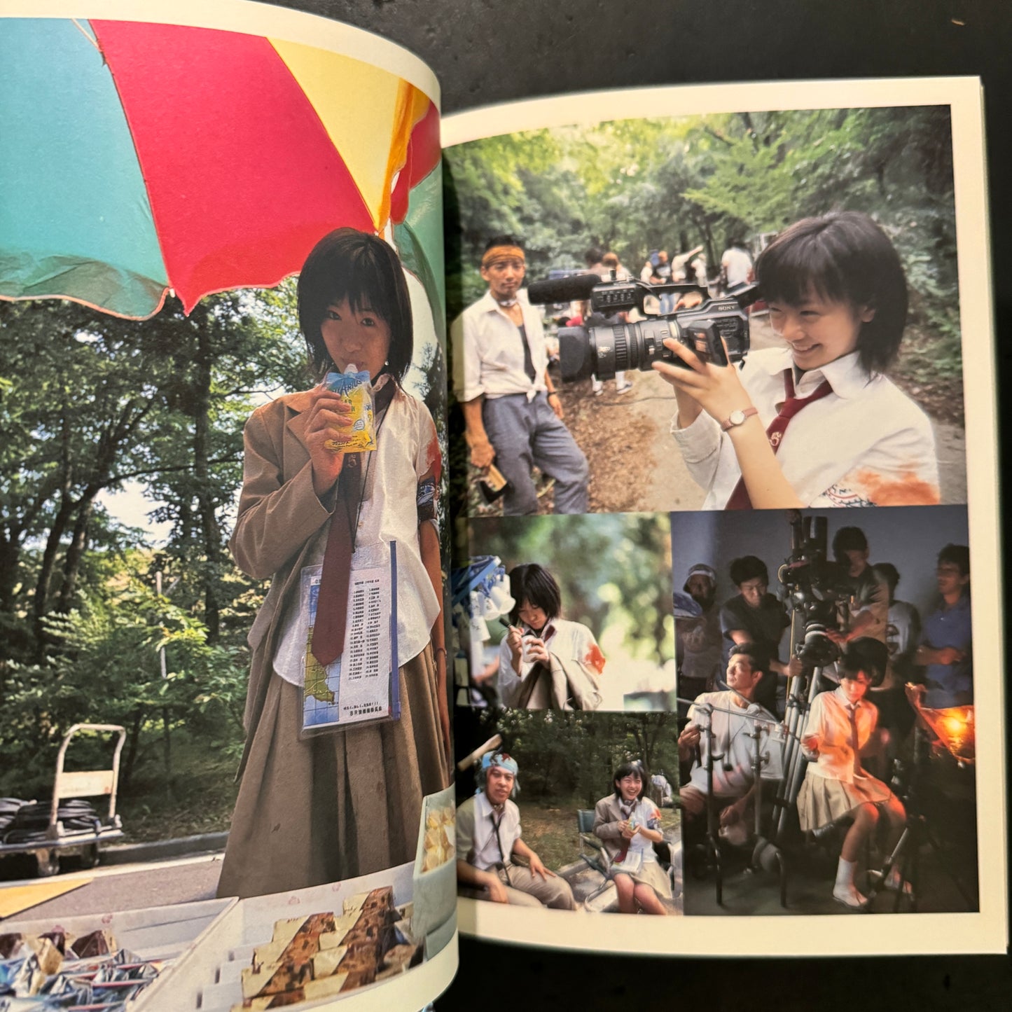BATTLE ROYALE photobook. THE UNSUAL SUMMER VACA42 STUDENTS,CRASS B