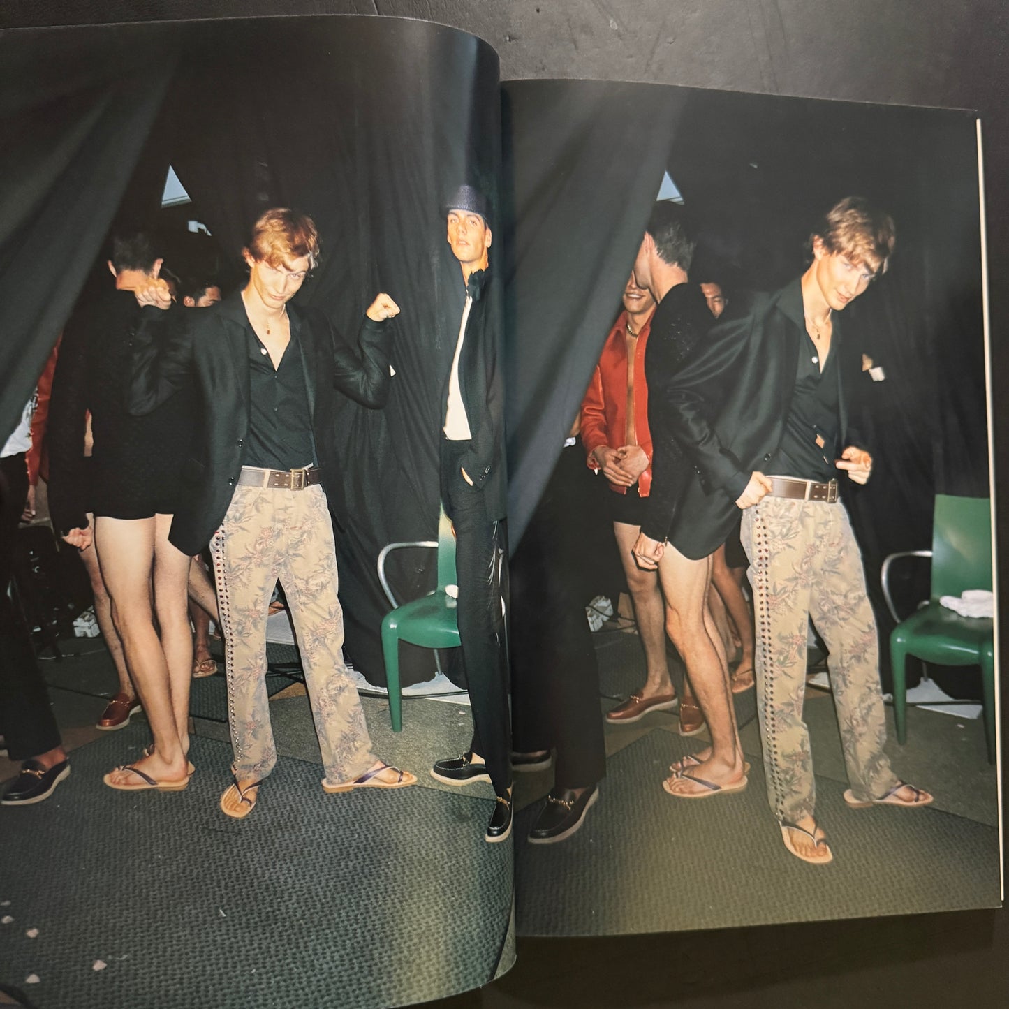 KEITA MARUYAMA BACKSTAGE