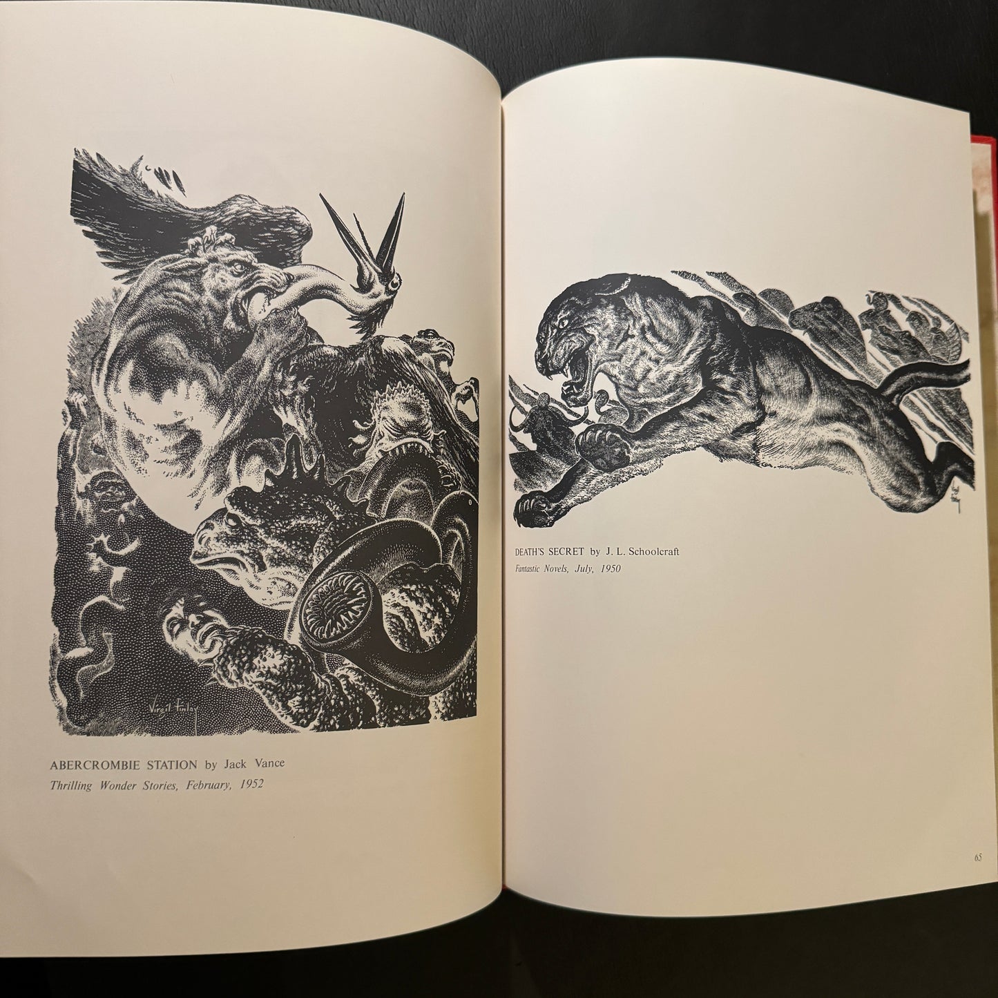 Virgil Finlay Fantasy Illustrations