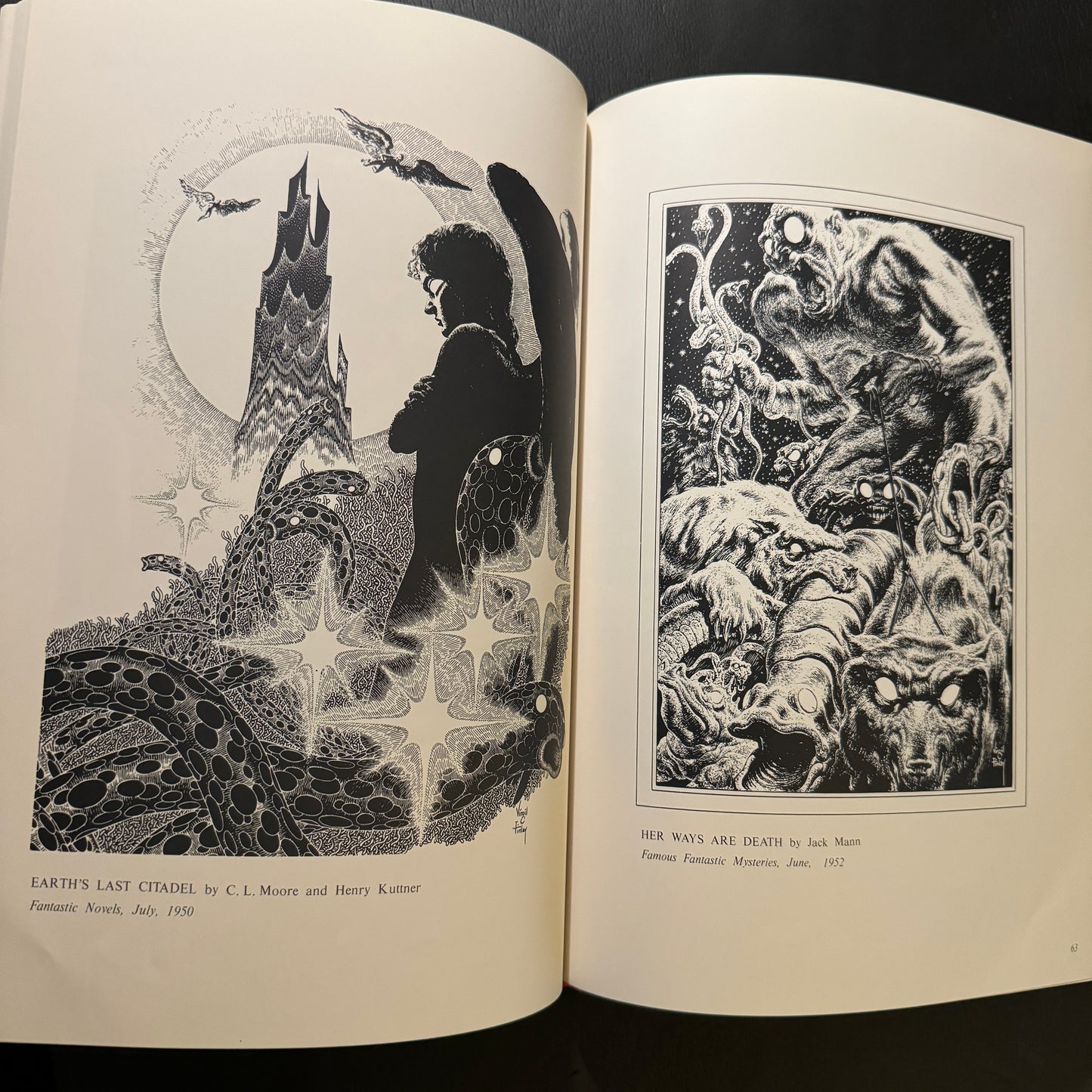 Virgil Finlay Fantasy Illustrations