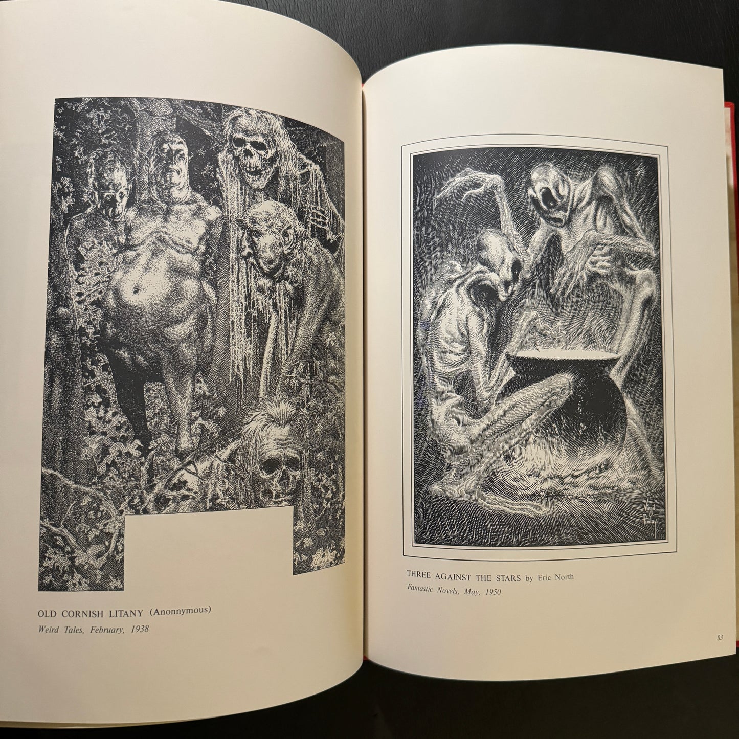 Virgil Finlay Fantasy Illustrations