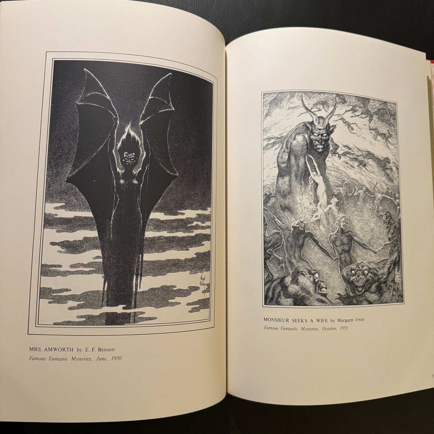 Virgil Finlay Fantasy Illustrations