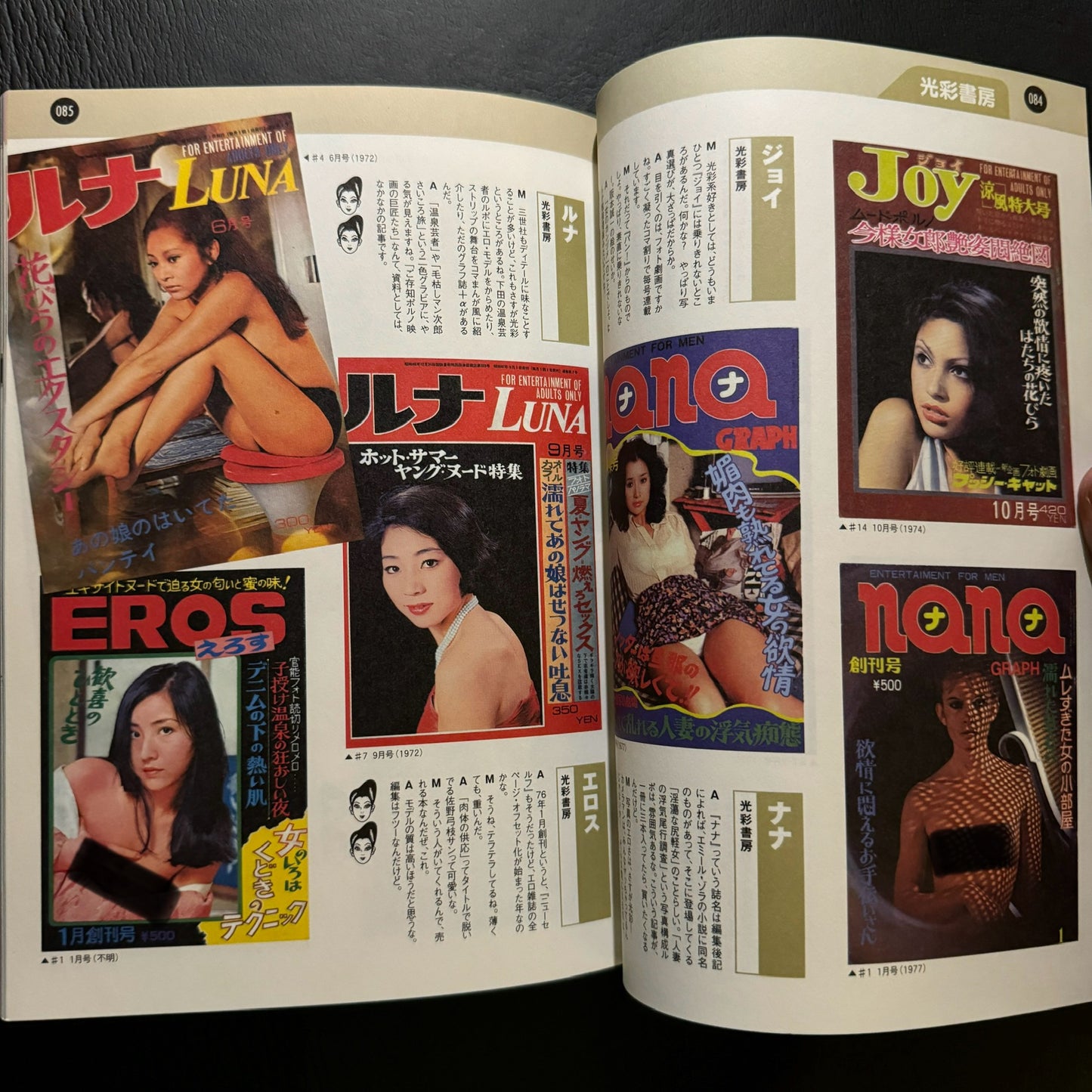 Encyclopedia of sexy magazines