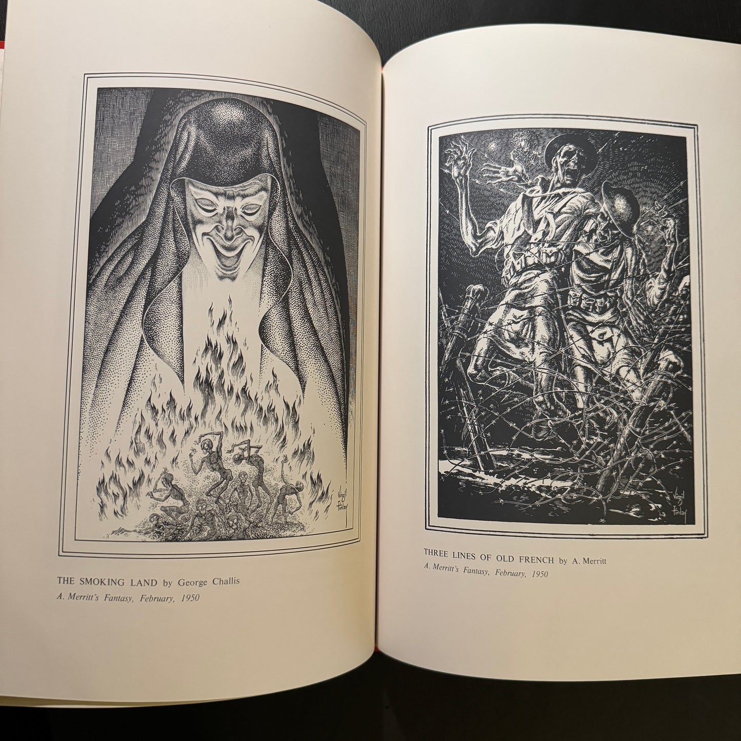 Virgil Finlay Fantasy Illustrations