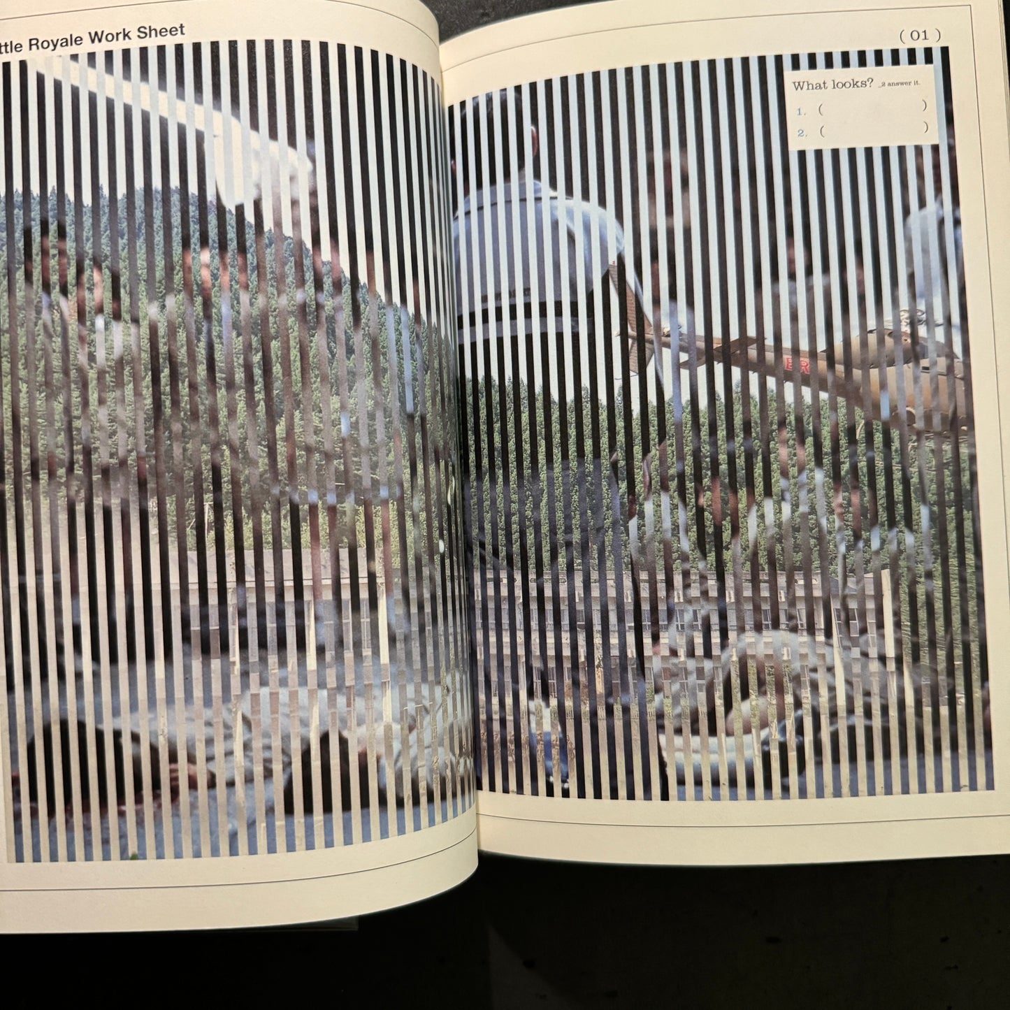 BATTLE ROYALE photobook. THE UNSUAL SUMMER VACA42 STUDENTS,CRASS B