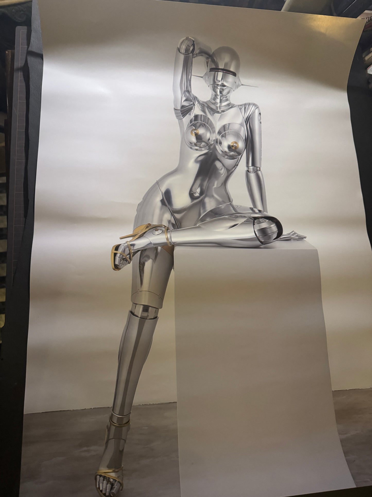 GIGER SORAYAMA with 3 posters,2 stickers