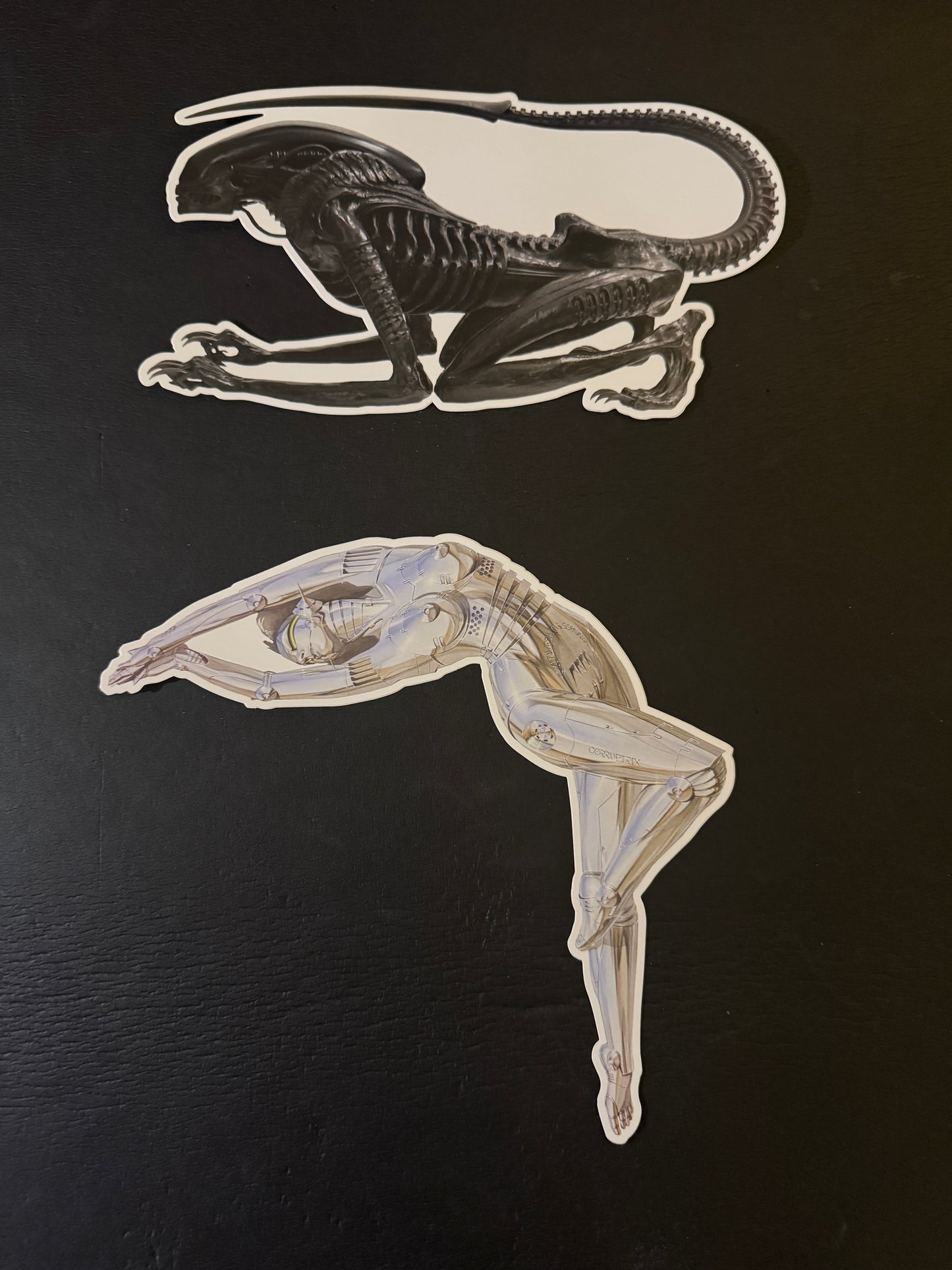 GIGER SORAYAMA with 3 posters,2 stickers