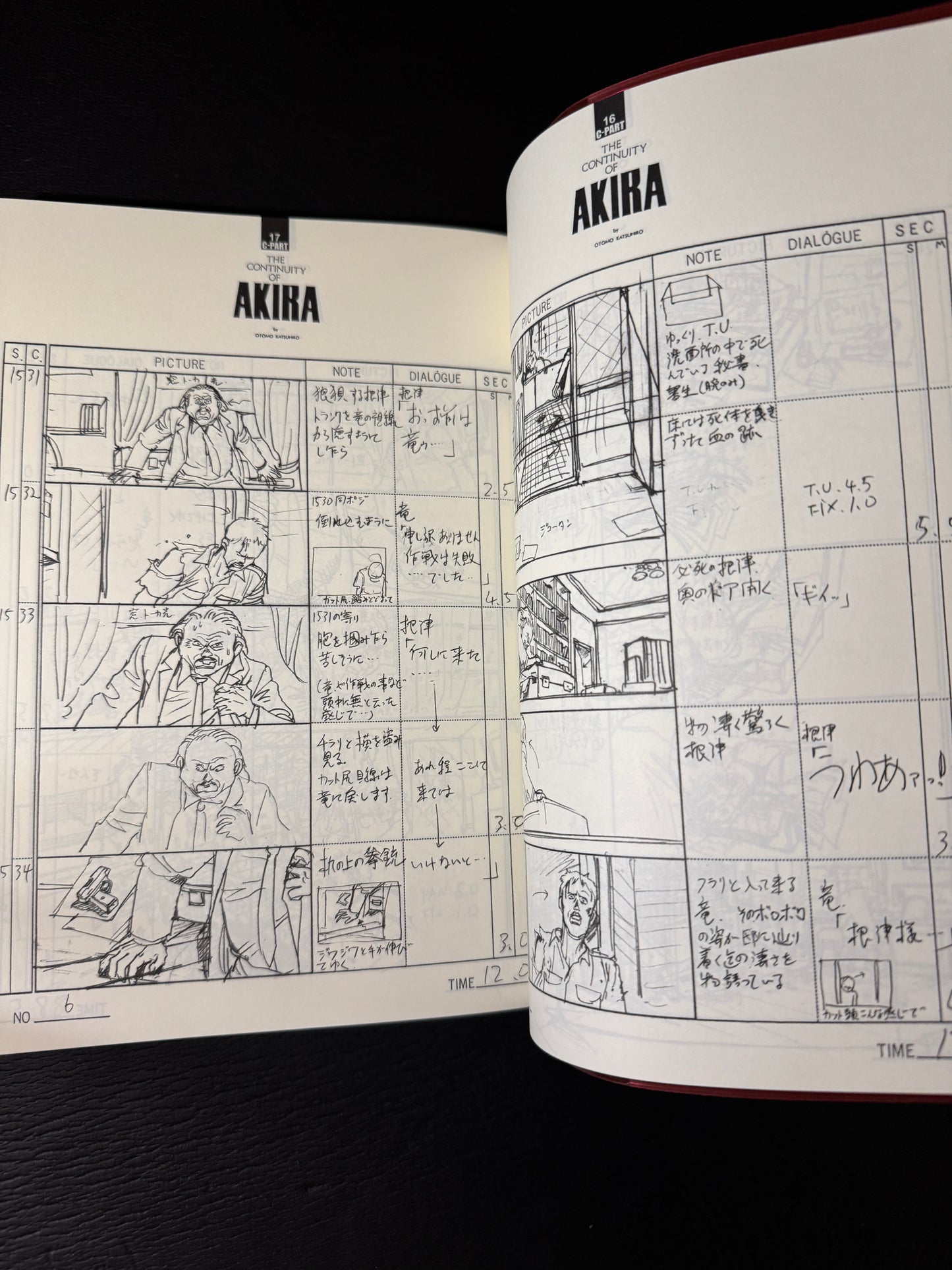 Anitmation AKIRA Storyboards 2 : OTOTO THE COMPLETE WORKS 22