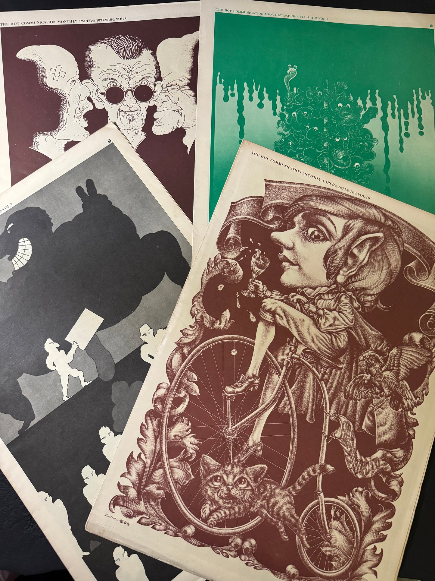 BANG vol.2,3,6,9 - 4 issues set