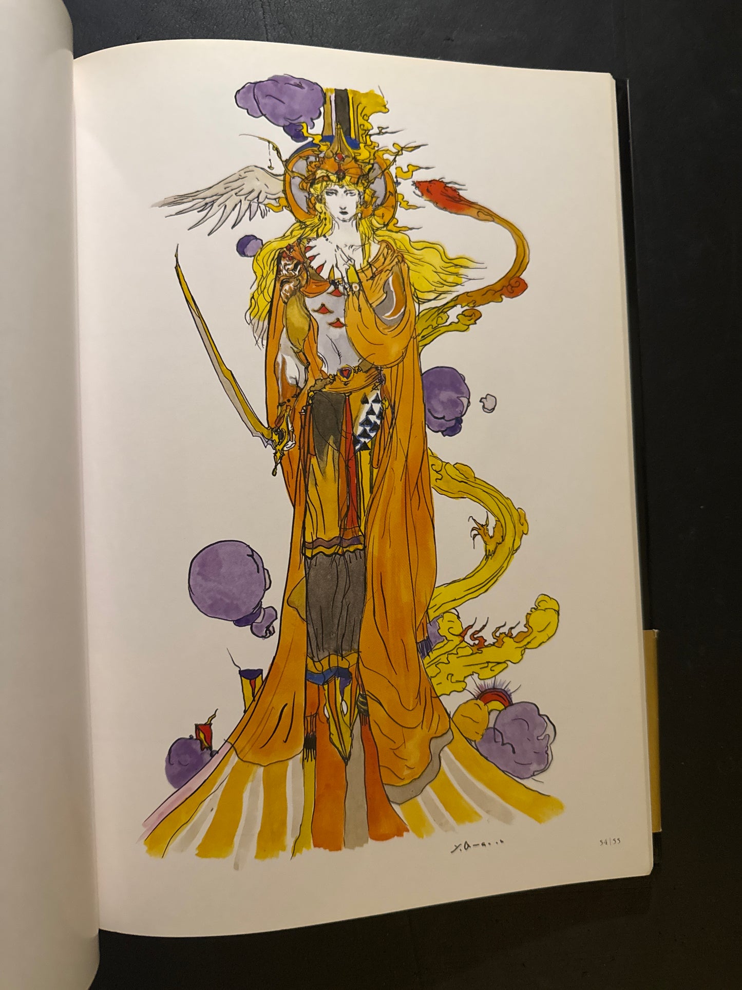 THE ILLUSTRATIONS FOR TAROT CARD OF YOSHITAKA AMANO