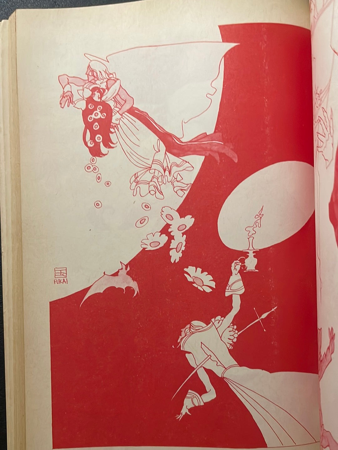 KUNI FUKAI's DRUCULA ILLUSTRATIONS