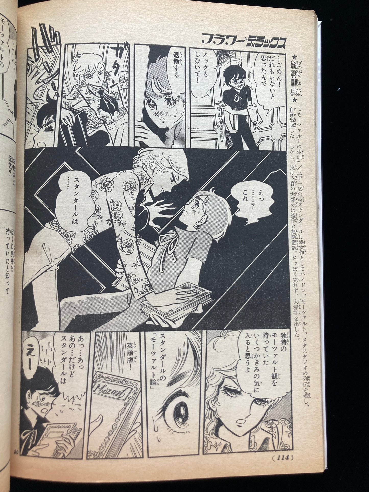 "Flower Deluxe" Keiko Takemiya illustration book