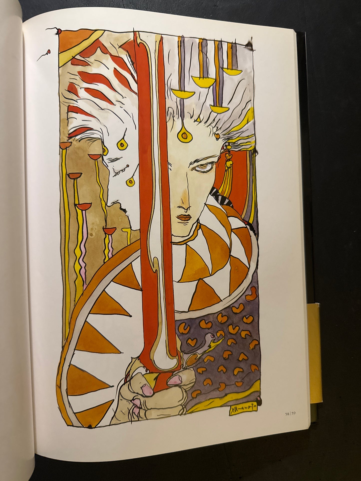 THE ILLUSTRATIONS FOR TAROT CARD OF YOSHITAKA AMANO