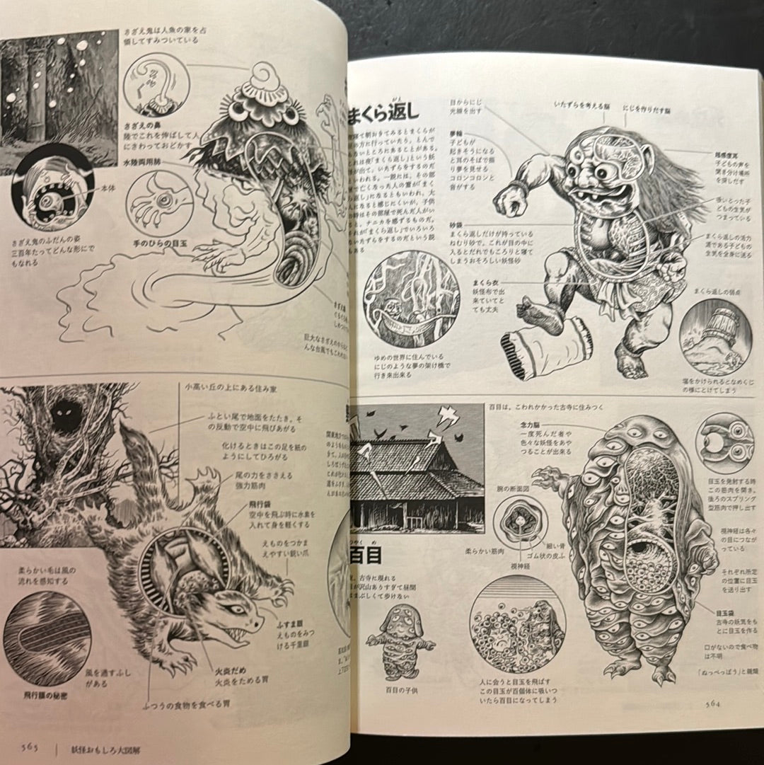 MIZUKI SHIGERU Collection of comics perfection Yokai Art Collection 4