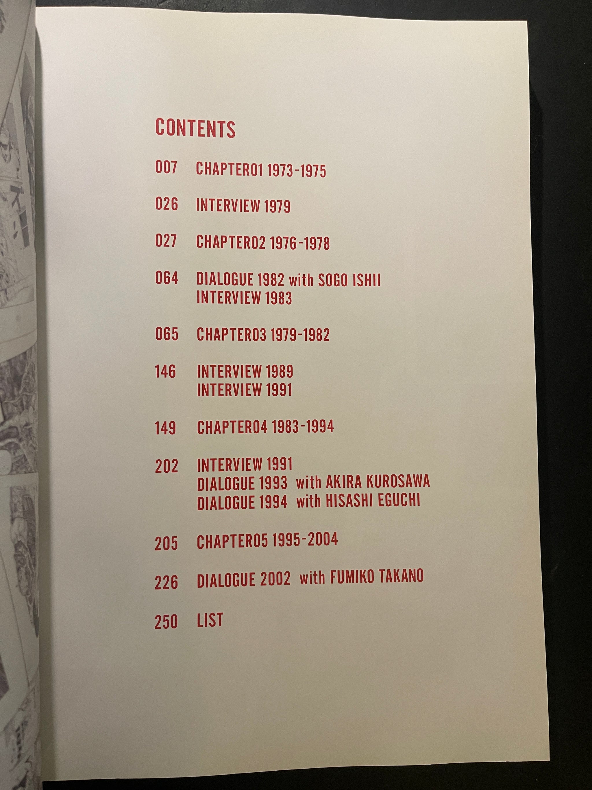 GENGA OTOMO KATSUHIRO ORIGINAL PICTURES – JAPANESE AVANT-GARDE BOOKS