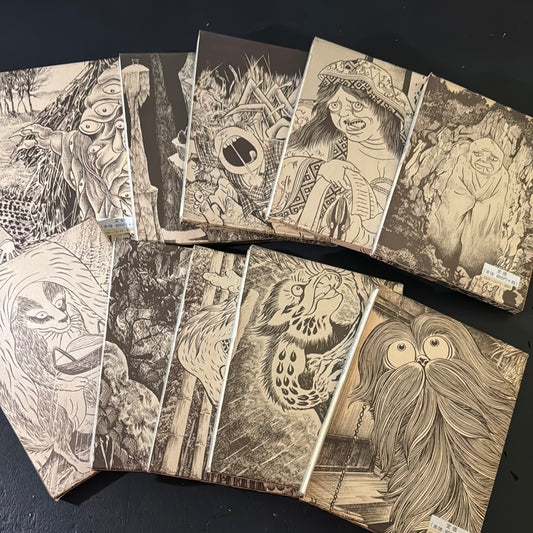 Shigeru Mizuki Obake illustration bunko 10 books complete set