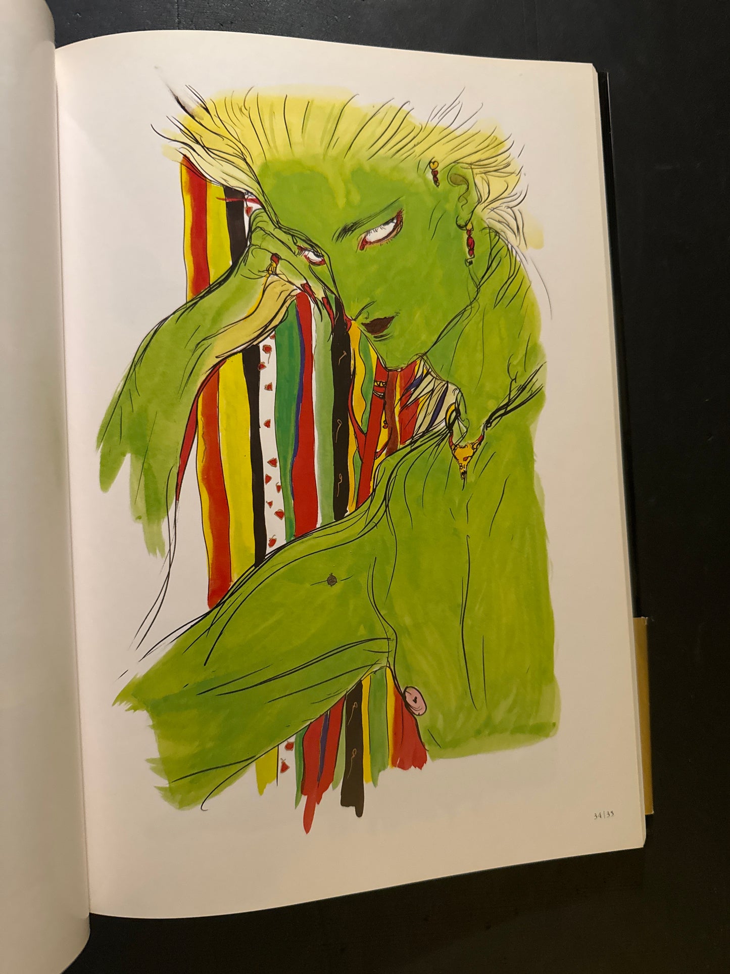 THE ILLUSTRATIONS FOR TAROT CARD OF YOSHITAKA AMANO