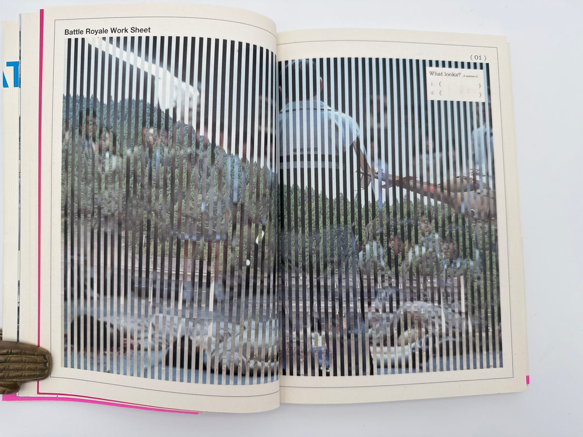 BATTLE ROYALE photobook. THE UNSUAL SUMMER VACA42 STUDENTS,CRASS B