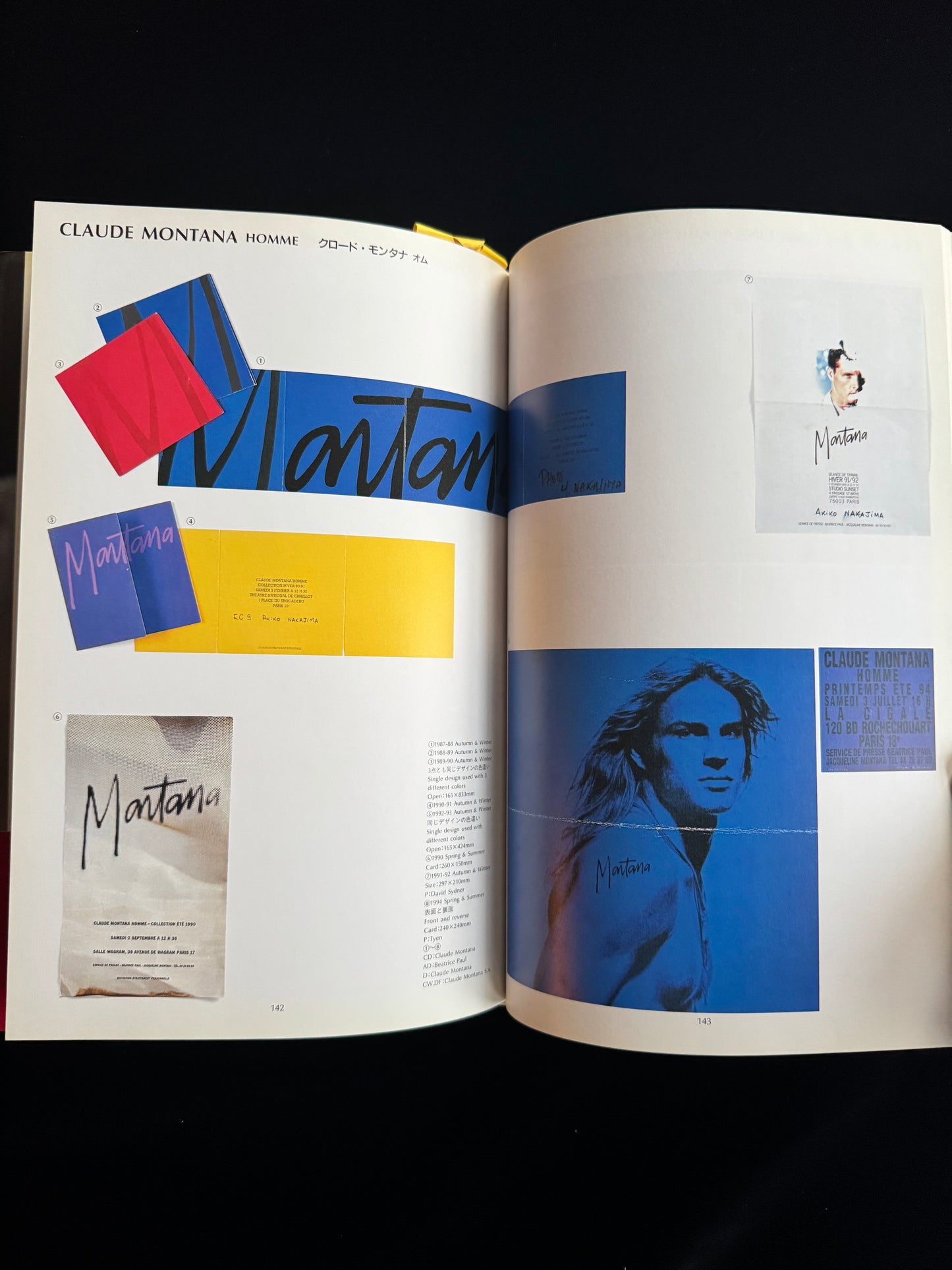 THE PARIS COLLECTIONS : INVITATION CARDS