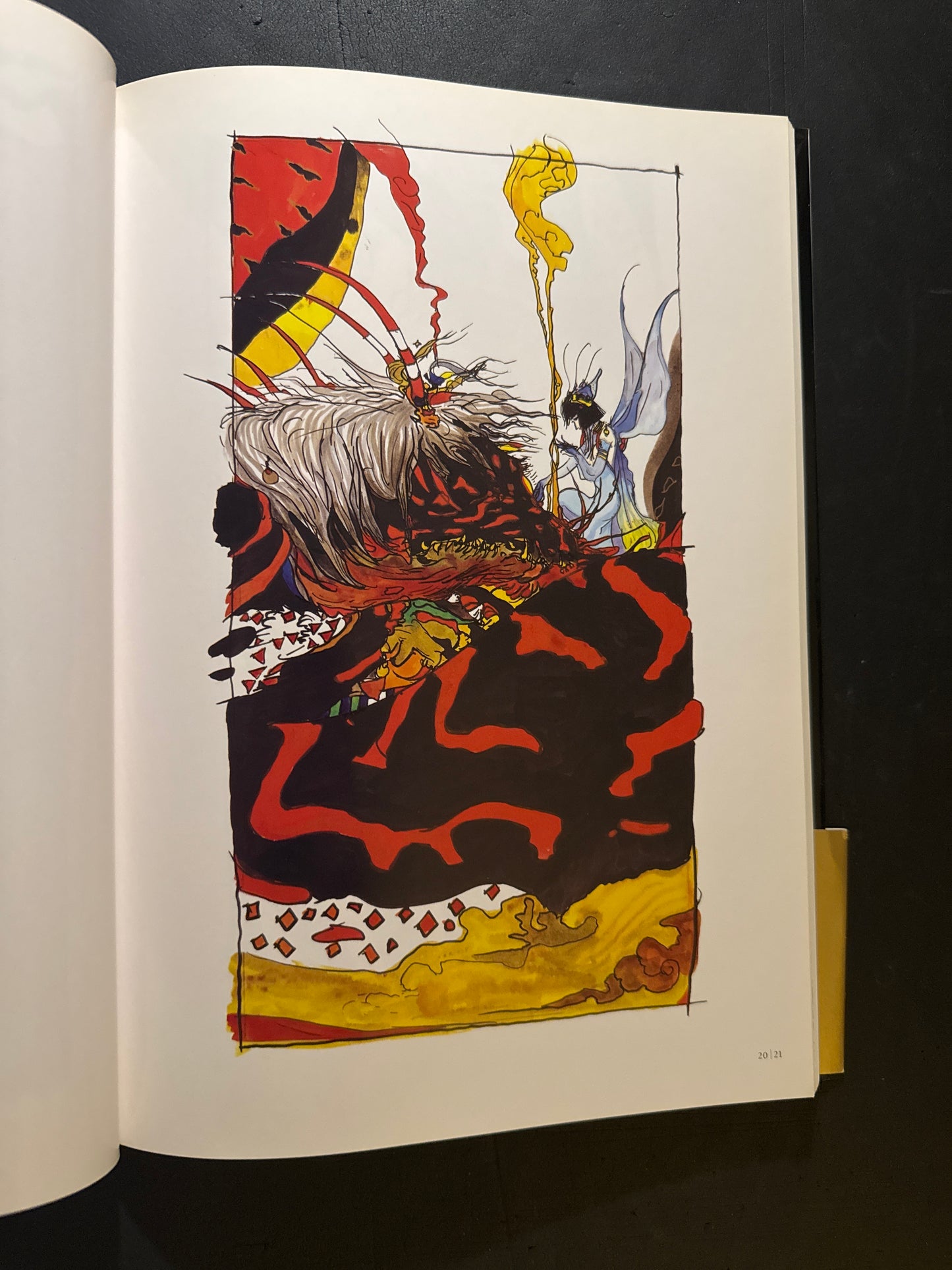 THE ILLUSTRATIONS FOR TAROT CARD OF YOSHITAKA AMANO