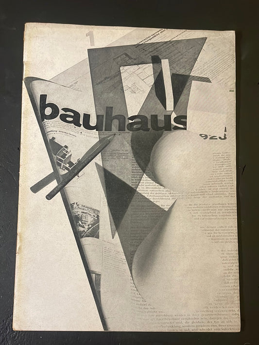 bauhaus zeittchrift fur und gestaltung schriftleitung