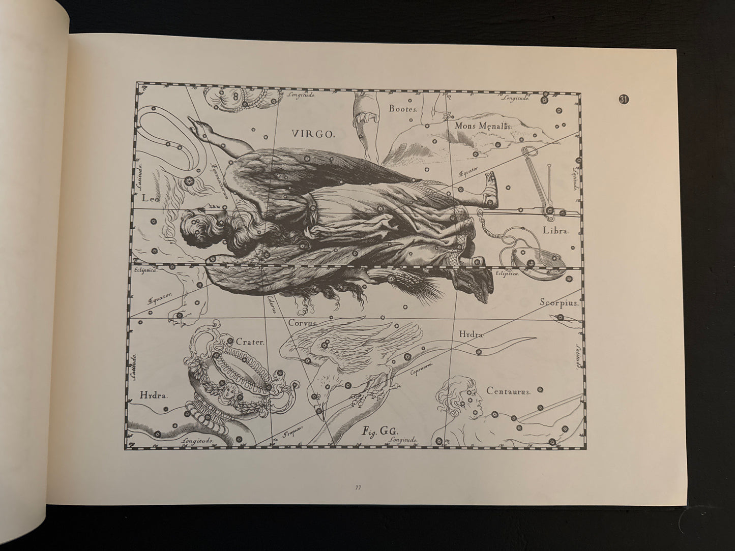 Hevelius’s Star Atlas Illustration