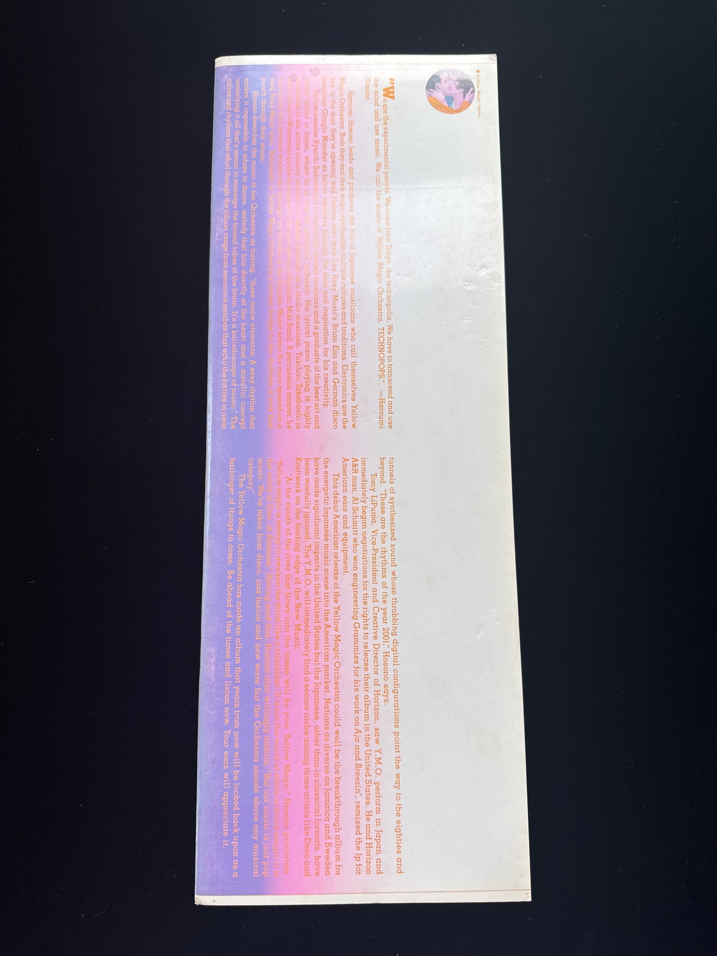 YELLOW MAGIC sutra 2000-20