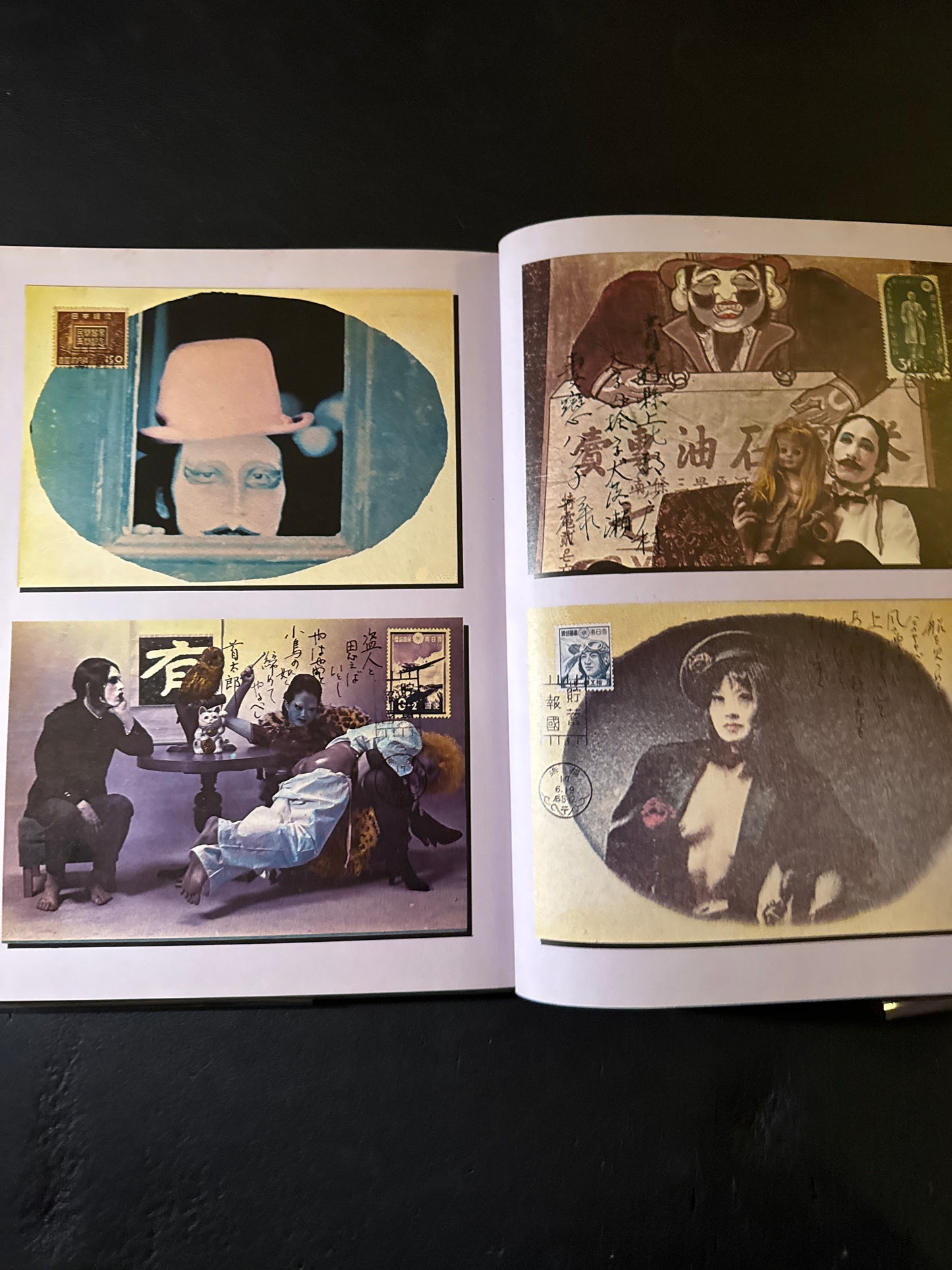 photo theque imaginaire de Shuji Terayama Les gems de la famille Chien Dieu